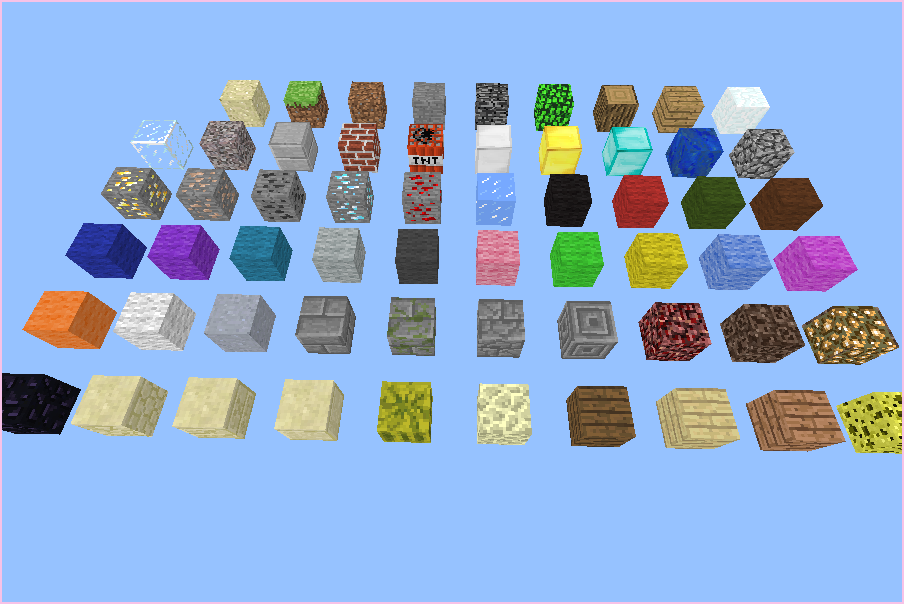 My textured voxels