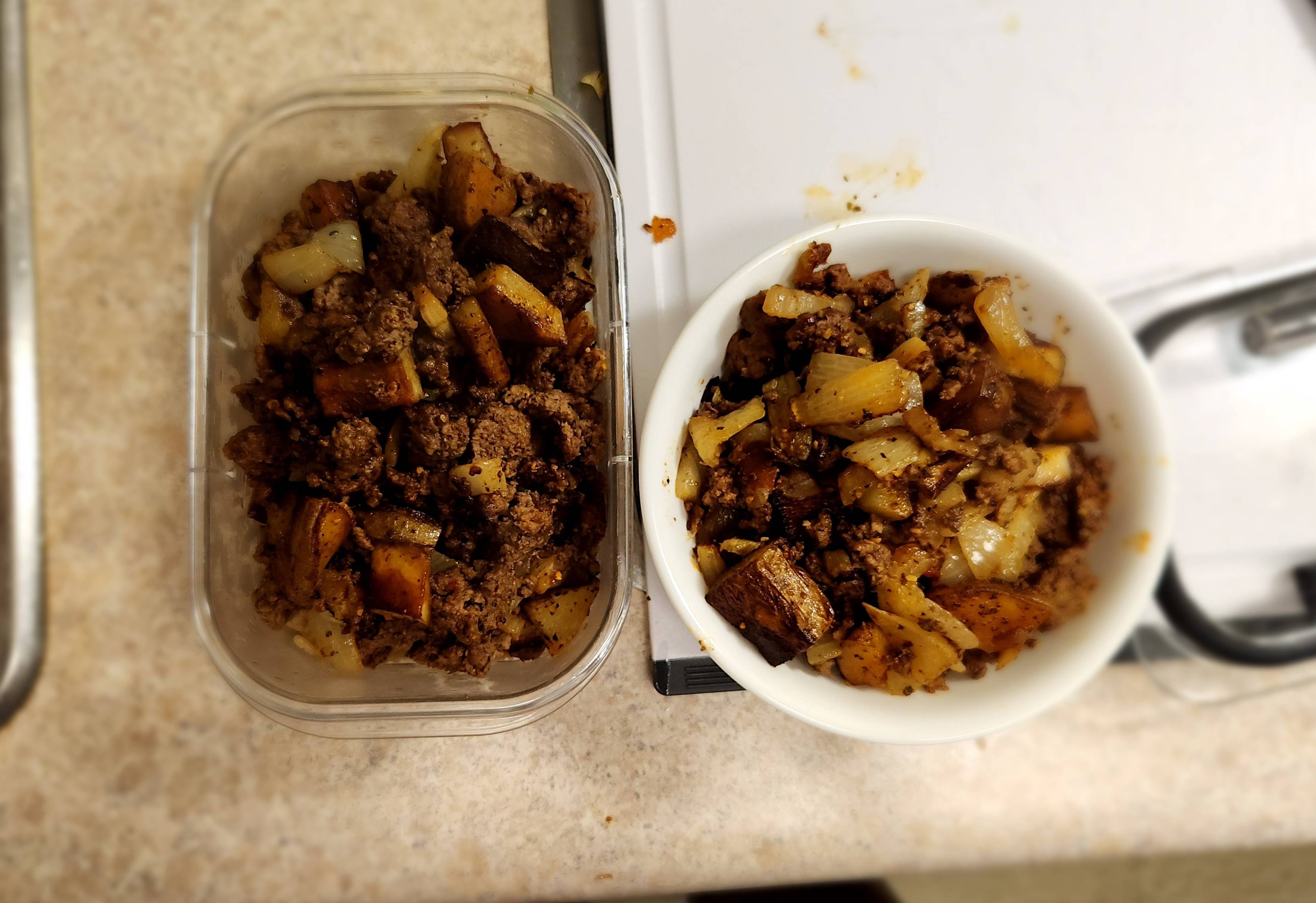 Ground Beef & Potatoes