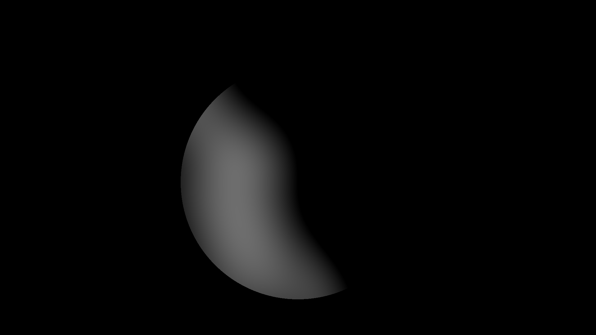 Circle with back and white gradient