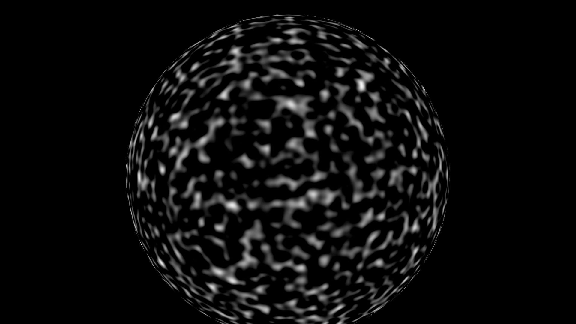 Sphere of perlin noise